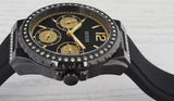 Guess Starlight Black Dial Black Rubber Strap Watch for Women - W0846L1 Authentic Buy Shop Now