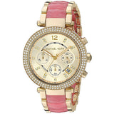 Michael Kors Parker Gold Dial Two Tone Steel Strap Watch for Women - MK6363 Authentic Buy Shop Now