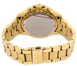Michael Kors Everest Chronograph Blue Dial Gold Steel Strap Watch for Women - MK5754 Authentic Buy Shop Now