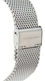 Michael Kors Slim Runway Analog Black Dial Silver Mesh Bracelet Watch For Men - MK8606 Authentic Buy Shop Now