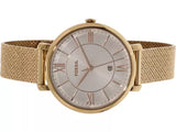Fossil Jacqueline Mother of Pearl White Dial Gold Mesh Strap Watch for Women - ES4352 Authentic Buy Shop Now