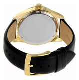 Michael Kors Lexington Black Dial Black Leather Strap Watch For Women - MK4748 Authentic Buy Shop Now