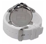 Tommy Hilfiger Sport Black Dial White Rubber Strap Watch for Men - 1790986 Authentic Buy Shop Now