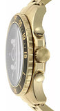 Fossil FB-03 Chronograph Black Dial Gold Steel Strap Watch for Men - FS5727 Authentic Buy Shop Now