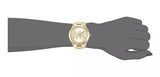Michael Kors Slim Runway Analog Gold Dial Gold Steel Strap Watch For Women - MK3739 Authentic Buy Shop Now