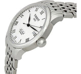 Tissot T Classic Le Locle Automatic White Dial Silver Steel Strap Watch For Men - T41.1.483.33 Authentic Buy Shop Now