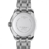 Tissot T Trend Couturier Lady Black Dial Silver Steel Strap Watch For Women - T035.210.11.051.00 Authentic Buy Shop Now