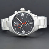 Tissot Chrono XL Black Dial Silver Steel Strap Watch For Men - T116.617.11.057.00 Authentic Buy Shop Now