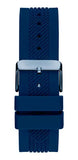 Guess Delta Blue Dial Blue Silicone Strap Watch for Men - GW0051G4 Authentic Buy Shop Now
