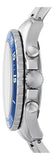 Fossil FB-03 Chronograph Blue Dial Silver Steel Strap Watch for Men - FS5724 Authentic Buy Shop Now