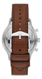 Fossil Retro Pilot Chronograph Blue Dial Brown Leather Strap Watch for Men - FS5832 Authentic Buy Shop Now