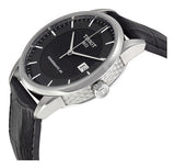 Tissot T Classic Luxury Black Dial Black Leather Strap Watch For Men - T086.407.16.051.00 Authentic Buy Shop Now
