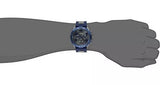 Guess Velocity Blue Dial Blue Rubber Strap Watch for Men - W0599G2 Authentic Buy Shop Now