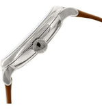 Marc Jacobs Baker White Dial Brown Leather Strap Watch for Women - MBM1265 Authentic Buy Shop Now