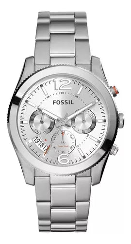 Fossil Boyfriend Multifunction Silver Dial Silver Steel Strap Watch for Women - ES3883 Authentic Buy Shop Now
