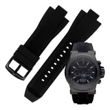 Michael Kors Dylan Black Dial Black Rubber Strap Watch for Men - MK8152 Authentic Buy Shop Now