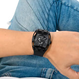 Guess Legend Black Dial Black Silicone Strap Watch For Men - GW0500G2 Authentic Buy Shop Now