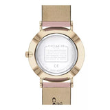 Coach Perry Rose Gold Dial Pink Leather Strap Watch for Women - 14503332-C Authentic Buy Shop Now