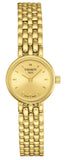 Tissot Lovely Gold Dial Gold Steel Strap Watch For Women - T058.009.33.021.00 Authentic Buy Shop Now