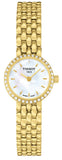 Tissot T-Lady Lovely Mother of Pearl Dial Gold Steel Strap Watch For Women - T058.009.63.116.00 Authentic Buy Shop Now