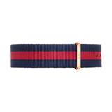 Daniel Wellington Classic Oxford White Dial Two Tone NATO Strap Watch For Women - DW00100029 Authentic Buy Shop Now
