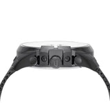 Diesel Mega Chief Chronograph Black Dial Black Mesh Strap Watch For Men - DZ4527 Authentic Buy Shop Now