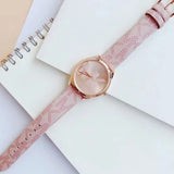 Michael Kors Jaycie Quartz Rose Gold Dial Pink Leather Strap Watch for Women - MK2879 Authentic Buy Shop Now