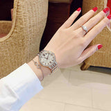 Bulova Crystal Collection Silver Crystals Dial Two Tone Steel Strap Watch for Women - 98L235 Authentic Buy Shop Now
