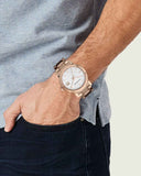Burberry The City White Dial Rose Gold Steel Strap Watch for Women - BU9004 Authentic Buy Shop Now