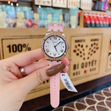 Guess Cosmo Diamonds Silver Dial Pink Silicone Strap Watch for Women - GW0034L3 Authentic Buy Shop Now