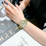 Michael Kors Parker Pave Gold Dial Gold Steel Strap Watch for Women - MK6659 Authentic Buy Shop Now