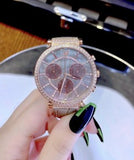 Swarovski Passage Chrono Grey Dial Grey Leather Strap Watch for Women - 5580348 Authentic Buy Shop Now