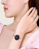 Swarovski Cosmopolitan Black Dial Rose Gold Steel Strap Watch for Women - 5517797 Authentic Buy Shop Now