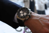 Breitling Super Chronomat B01 44 Black Dial Black Rubber Strap Watch for Men - AB0136251B1S1 Authentic Buy Shop Now