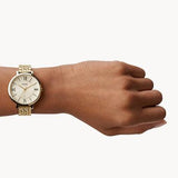 Fossil Jacqueline White Dial Two Tone Steel Strap Watch for Women - ES3634 Authentic Buy Shop Now