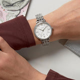 Fossil Jacqueline White Dial Silver Steel Strap Watch for Women - ES3545 Authentic Buy Shop Now