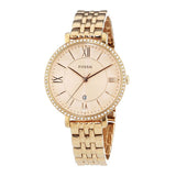 Fossil Jacqueline Rose Gold Dial Rose Gold Steel Strap Watch for Women - ES3632 Authentic Buy Shop Now