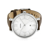 Fossil Jacqueline White Dial Brown Leather Strap Watch for Women - ES3708 Authentic Buy Shop Now