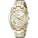 Fossil Boyfriend Gold Dial Gold Steel Strap Watch for Women - ES3884 Authentic Buy Shop Now