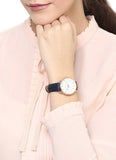 Fossil Tailor White Dial Blue Leather Strap Watch for Women - ES4260 Authentic Buy Shop Now