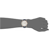 Fossil Tailor White Dial Blue Leather Strap Watch for Women - ES4260 Authentic Buy Shop Now
