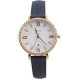 Fossil Jacqueline White Dial Blue Leather Strap Watch for Women - ES4291 Authentic Buy Shop Now