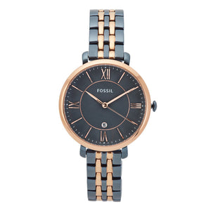 Fossil Jaqueline Grey Dial Two Tone Steel Strap Watch for Women - ES4321 Authentic Buy Shop Now