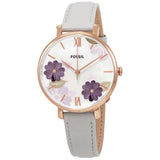 Fossil Jacqueline Multi Colored Dial Blue Leather Strap Watch for Women - ES4813 Authentic Buy Shop Now
