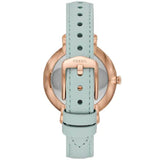 Fossil Jacqueline Multi Colored Dial Blue Leather Strap Watch for Women - ES4813 Authentic Buy Shop Now