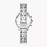 Fossil Neutra Chronograph Silver Dial Silver Steel Strap Watch for Women - ES5217 Authentic Buy Shop Now