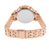 Fossil Neutra Chronograph Mother of Pearl Brown Dial Rose Gold Steel Strap Watch for Women - ES5218 Authentic Buy Shop Now