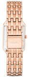 Fossil Raquel Three Hand Date White Dial Rose Gold Steel Strap Watch For Women - ES5271 Authentic Buy Shop Now