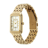 Fossil Raquel Three Hand Mother of Pearl Dial Gold Steel Strap Watch For Women - ES5304 Authentic Buy Shop Now