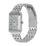 Fossil Raquel Three Hand Date Mother of Pearl Dial Silver Steel Strap Watch for Women - ES5306 Authentic Buy Shop Now